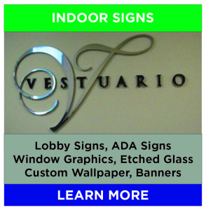 3D Wall Lobby Sign