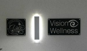 Reception Area Acrylic Signs