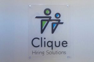 Artistic Logo Sign