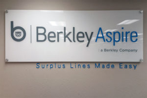 Custom Business Lobby Sign