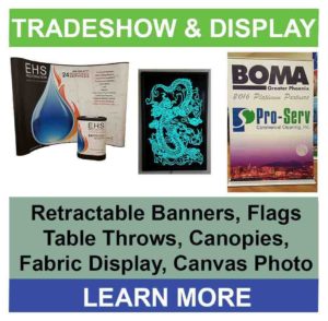 Retractable Banners, Flags, and Lightboxes