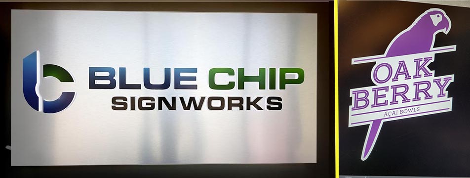 interior signage | Blue Chip Signworks